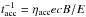 \hbox{$t_{\mathrm{acc}}^{-1} = \eta_\mathrm{acc} e c B/E$}