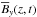 \hbox{$\meanB_y(z,t)$}
