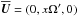 \hbox{$\meanUU=(0,x\Omega',0)$}