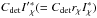 \hbox{$C_\mathrm{det} {I'}^*_{\chi} (= C_\mathrm{det} r_{\chi}I^*_{\chi})$}