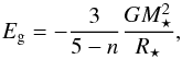 \appendix \setcounter{section}{3} \begin{eqnarray} \tilde{\rho} \propto M_\star/R_\star^3, ~\tilde{P}&\propto M_\star^2/R_\star^4 \label{eq:rhoP}. \end{eqnarray}
