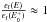 \hbox{$\frac{\epsilon_{\rm f}(E)}{\epsilon_{\rm f}(E_0^{+})}\approx1$}