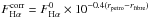 \hbox{$F_{\rm {\rm H\alpha}}^{\rm corr}=F_{{\rm H\alpha}}^{0}\times 10^{-0.4(r_{\rm petro}-r_{\rm fibre})}$}