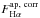 \hbox{$F_{{\rm H\alpha}}^{\rm ap,\ corr}$}