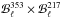 \hbox{$\mathcal{B}_{\ell}^{353} \times \mathcal{B}_{\ell}^{217}$}