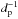 \hbox{$d_{\rm p}^{-1}$}