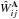 \hbox{$\hat W^{\A}_{ij}$}