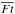 \hbox{$\overline{Ft}$}