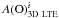 \hbox{$\logAO^{i}_{\rm 3D~LTE}$}