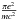 \hbox{$\frac{\pi e^2}{mc^2}$}