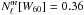 \hbox{$\Nlm[W_{60}]=0.36$}