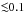 \hbox{$\lsim0.1$}