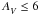 \hbox{$\Av\le6$}