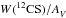 \hbox{$\W(\twCS)/\Av$}
