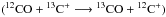 \hbox{$(\twCO + \thCp \longrightarrow \thCO +\twCp)$}