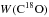 \hbox{$\W(\CeiO)$}