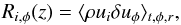 \begin{equation} R_{i,\phi} (z) = \langle \rho u_i \delta u_{\phi}\rangle_{t, \phi, r} , \label{eq:stresses} \end{equation}