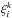\hbox{$\xi_{i}^{k}$}