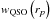 \hbox{$w_{\textrm{QSO}}\left(r_{p}\right)$}