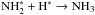 \hbox{${\rm NH_2^*} + {\rm H^*} \rightarrow \ammo$}