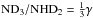 \hbox{$\ndthree/\ddammo =\frac{1}{3}\gamma$}