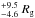 \hbox{$^{+9.5}_{-4.6}~R_{\rm g}$}