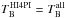 \hbox{$T_\mathrm{B}^\mathrm{HI4PI}=T_\mathrm{B}^\mathrm{all}$}