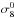 \hbox{$\sigma_8^0$}