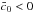 \hbox{$\bar c_0<0$}