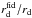 \hbox{$r_{\rm d}^{\rm fid}/r_{\rm d}$}