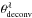 \hbox{$\theta_{\rm deconv}^{\lambda}$}