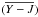 \hbox{$(\overline{Y-J})$}