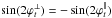 \hbox{$\sin(2\varphi^\bot_t) = - \sin(2\varphi^\parallel_t)$}