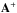 \hbox{$\b{A}^+$}