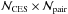 \hbox{$\N{\mathrm{CES}} \times \N{\mathrm{pair}}$}