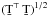 \hbox{$(\b{T}^\T\,\b{T})^{1/2}$}