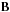 \hbox{$\b{B}$}