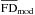 \hbox{$\overline{\rm FD}_{\rm mod}$}