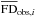 \hbox{$\overline{\rm FD}_{{\rm obs},i}$}