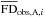 \hbox{$\overline{\rm FD}_{{\rm obs,A},i}$}