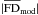 \hbox{$|\overline{\rm FD}_{\rm mod}|$}
