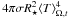\hbox{$\,4\pi\sigma R_\star^2 \langle T \rangle_{\Omega,t}^4$}