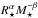 \hbox{$R_\star^\alpha M_\star^{-\beta}$}