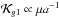 \hbox{$\mathcal{K}_{g1} \propto \mu a^{-1}$}