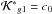 \hbox{$\mathcal{K^*}_{g1}= c_0$}