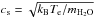 \hbox{$c_\mathrm{s}=\sqrt{k_\mathrm{B}T_\mathrm{e}/m_\mathrm{H_{2}O}}$}