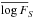 \hbox{$\overline{\log F}_S$}