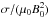 \hbox{$\sigma/(\mu_0 B_0^2)$}