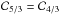 \hbox{${\cal C}_{5/3}={\cal C}_{4/3}$}