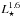 \hbox{$L_\star^{1.6}$}